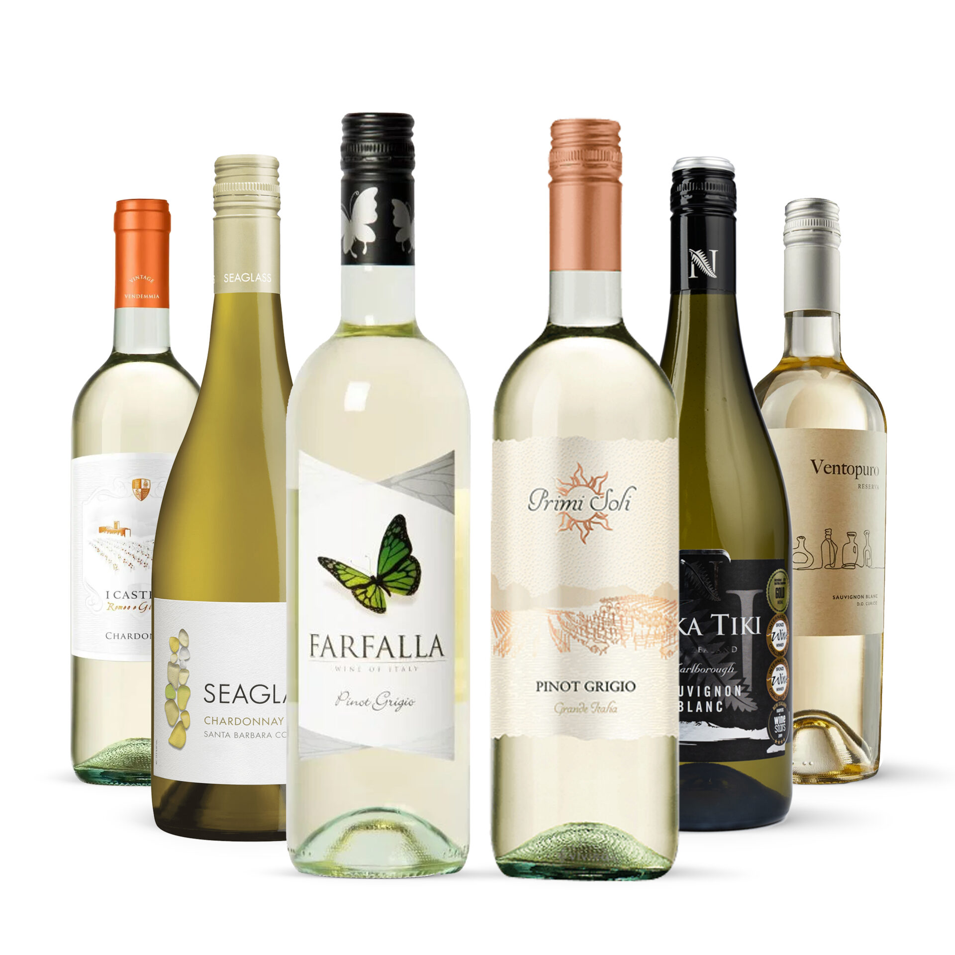 CASE The Popular White Grape Wines Collection 